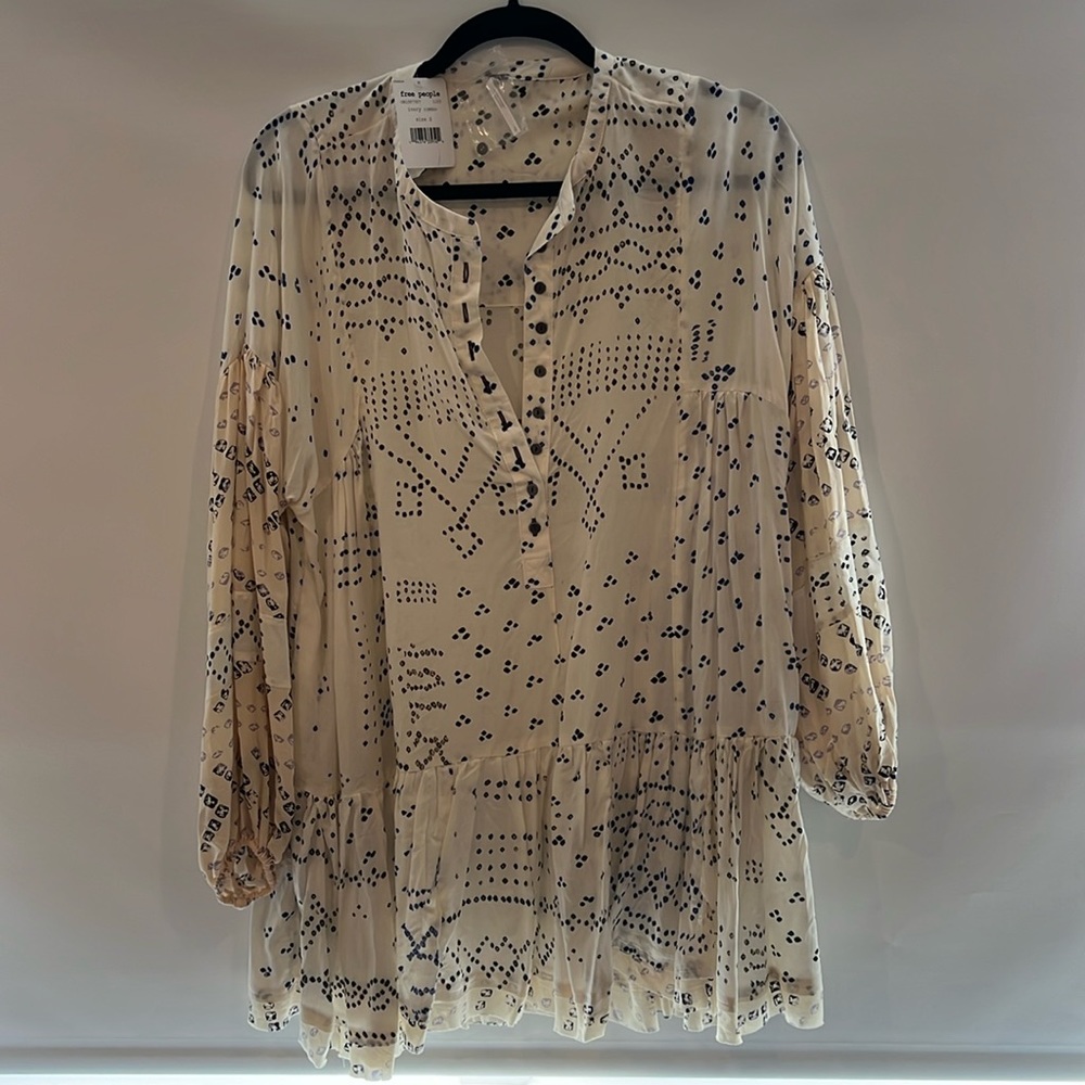 Free People Ivory Top